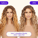 amika Bust Your Brass Cool Blonde Strength Repair Shampoo