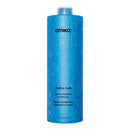 Blue bottle of amika hydro rush conditioner on a white background - Hair Care Canada