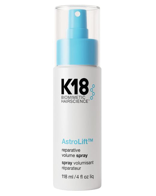 K18 Astrolift Reparative Volume Spray bottle on a white background - hair care Canada