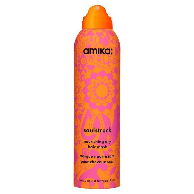 Amika Soulstruck nourishing dry hair mask can on a white background - Hair Care Canada