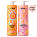 amika Normcore Signature Litre Duo 1000ml – Shampoo & Conditioner – Pumps Included – Canada