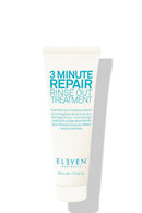 Tube of '3 Minute Repair Rinse Out Treatment' by Eleven Australia on a white background - Hair Care Canada