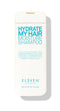 Shampoo bottle labeled 'Hydrate My Hair Moisture Shampoo' by Eleven Australia on a white background - Hair Care Canada
