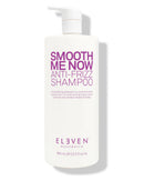 Shampoo bottle labeled 'Smooth Me Now Anti-Frizz Shampoo' by Eleven Australia on a white background - hair Care Canada