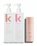 Two Kevin Murphy shampoo bottles and a hair product on a white background - Hair Care Canada