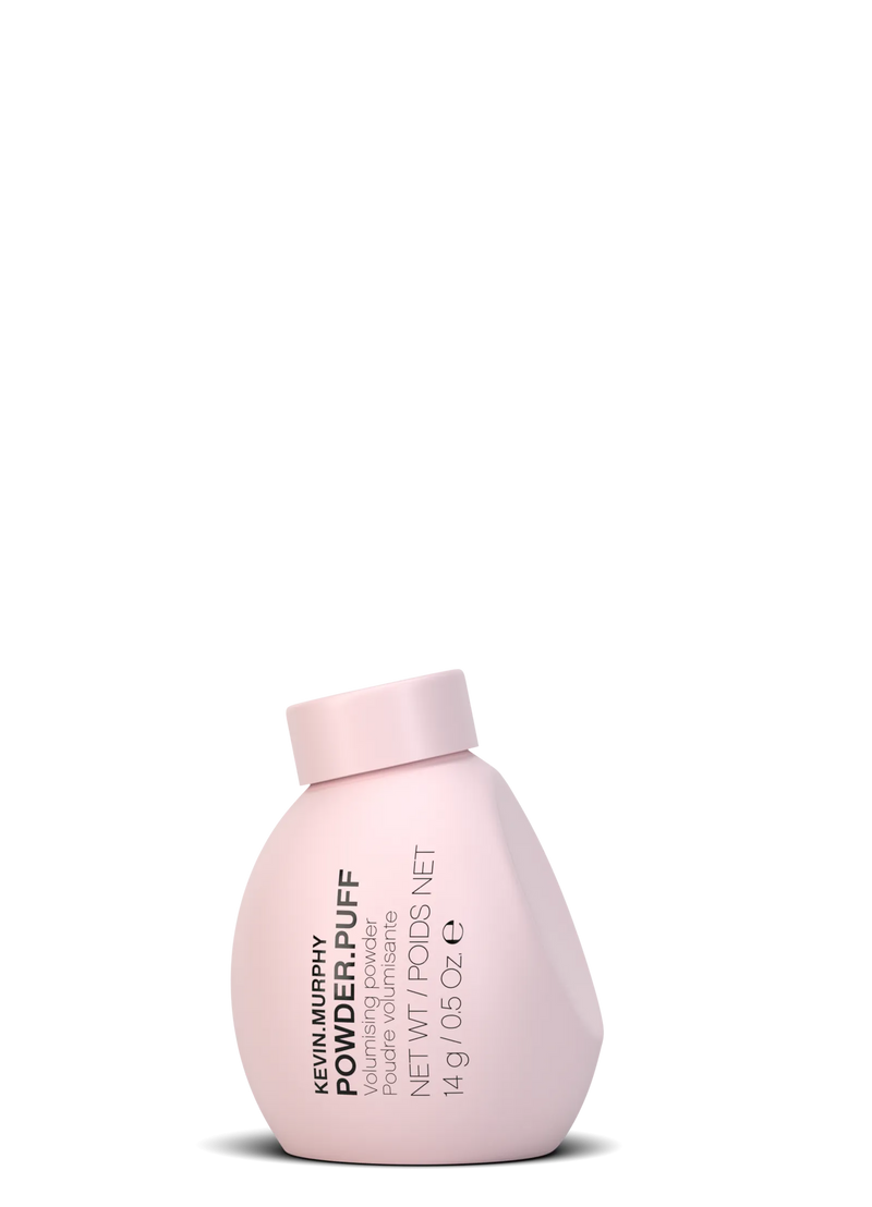 Pink bottle of Kevin Murphy Powder Puff on a white background - Hair Care Canada 