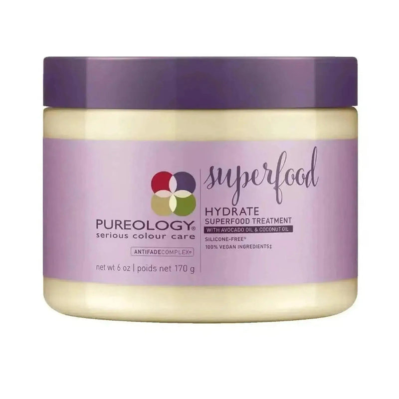 Pureology Hydrate Superfood Treatment Mask – Intense Moisture for dry, color-treated hair | Hair Care Canada