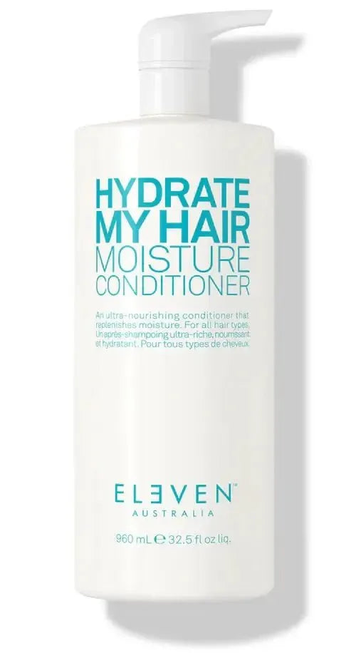 Hydrate My Hair Moisture Conditioner bottle by Eleven Australia on a white background - Hair Care Canada