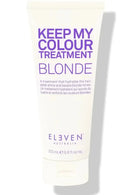 Tube of 'Keep My Colour Treatment Blonde' by Eleven Australia on a white background - Hair Care Canada