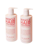 Eleven Australia Miracle Hair Treatment Shampoo & Conditioner Duo 300mL – Hydration and frizz control | Hair Care Canada