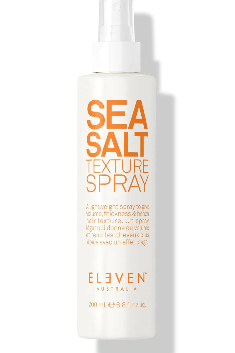 Sea Salt Texture Spray bottle with 'Eleven' branding on a white background - Hair Care Canada