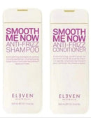 Eleven Australia Smooth Me Now Anti-Frizz Shampoo & Conditioner Set (300ml) – Tames thick, coarse hair | Hair Care Canada