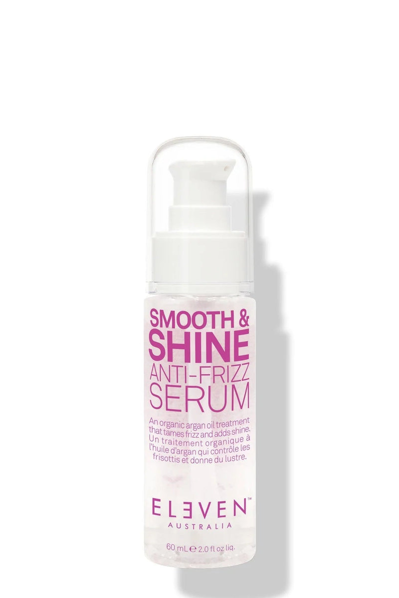 Eleven Australia Smooth & Shine Anti-Frizz Serum bottle on a white background - Hair Care Canada