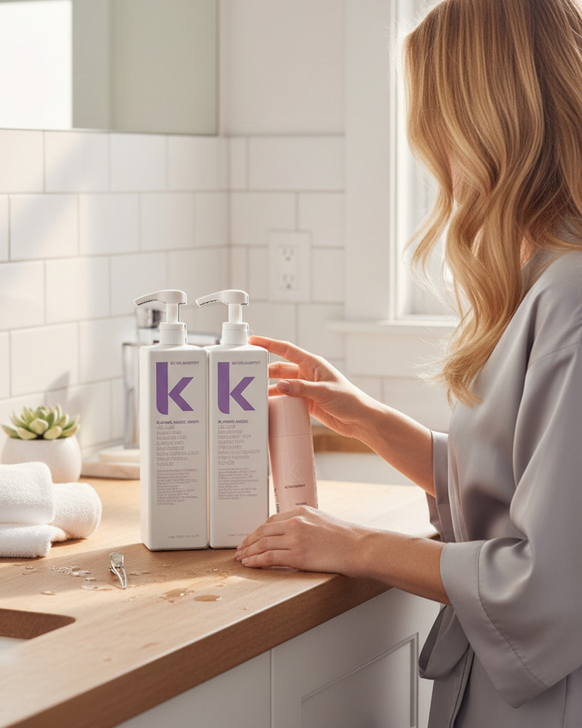 Kevin Murphy Blonde Angel 1000ML Duo | Free Gift + Pumps Canada – Hair Care  Canada