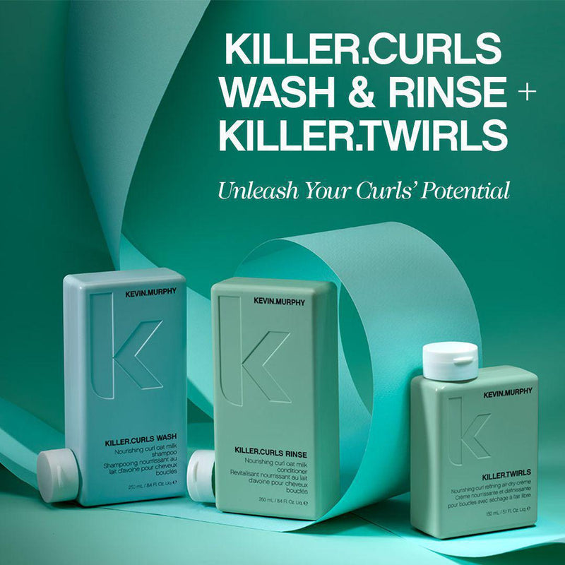 Killer Curls Wash and Rinse and Killer Twirls | Free Kevin Murphy Thermal Drink Container-Shampoo and Conditioner-Hair Care Canada