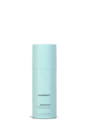 Blue hair product bottle with Kevin Murphy branding on a white - Hair Care Canada