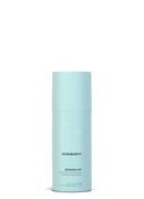 Blue hair product bottle with Kevin Murphy branding on a white - Hair Care Canada