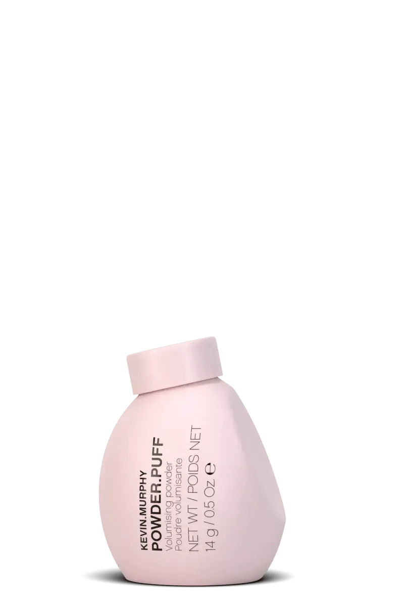 Pink bottle of Kevin Murphy Powder Puff on a white background - Hair Care Canada 