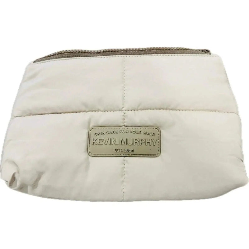 Kevin Murphy Quilted Makeup Pouch – Soft, roomy travel companion for professional hair care | Hair Care Canada
