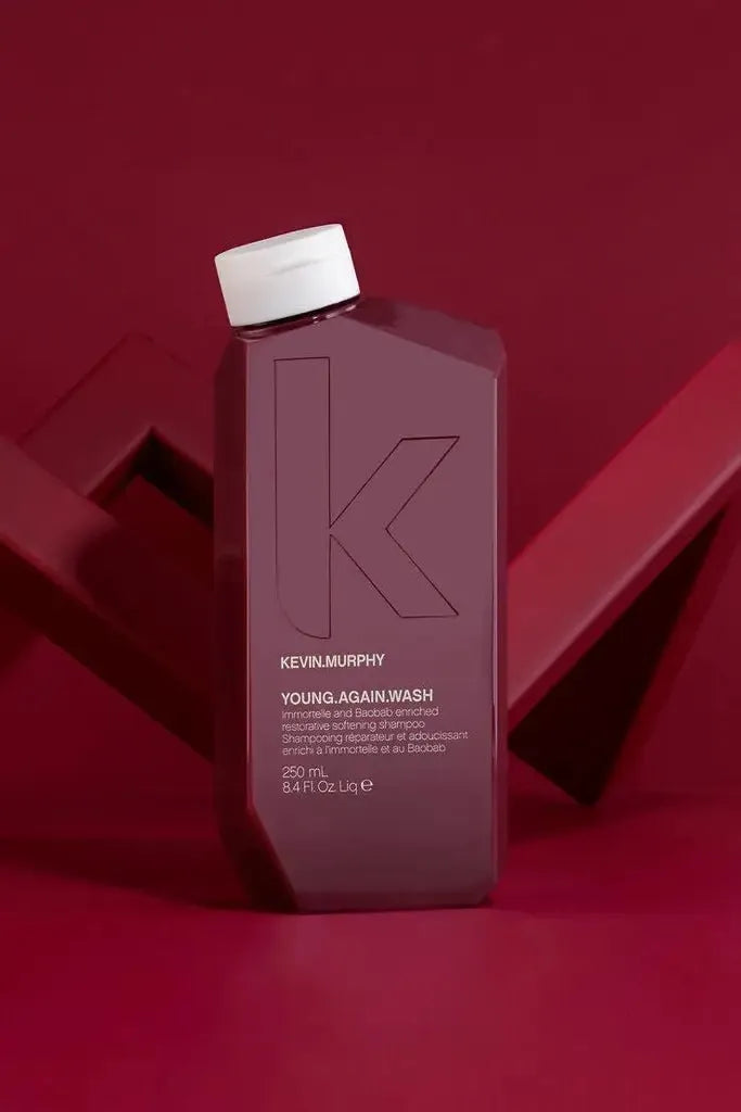 Burgandy Kevin Murphy Young Again Wash bottle - Hair Care Canada