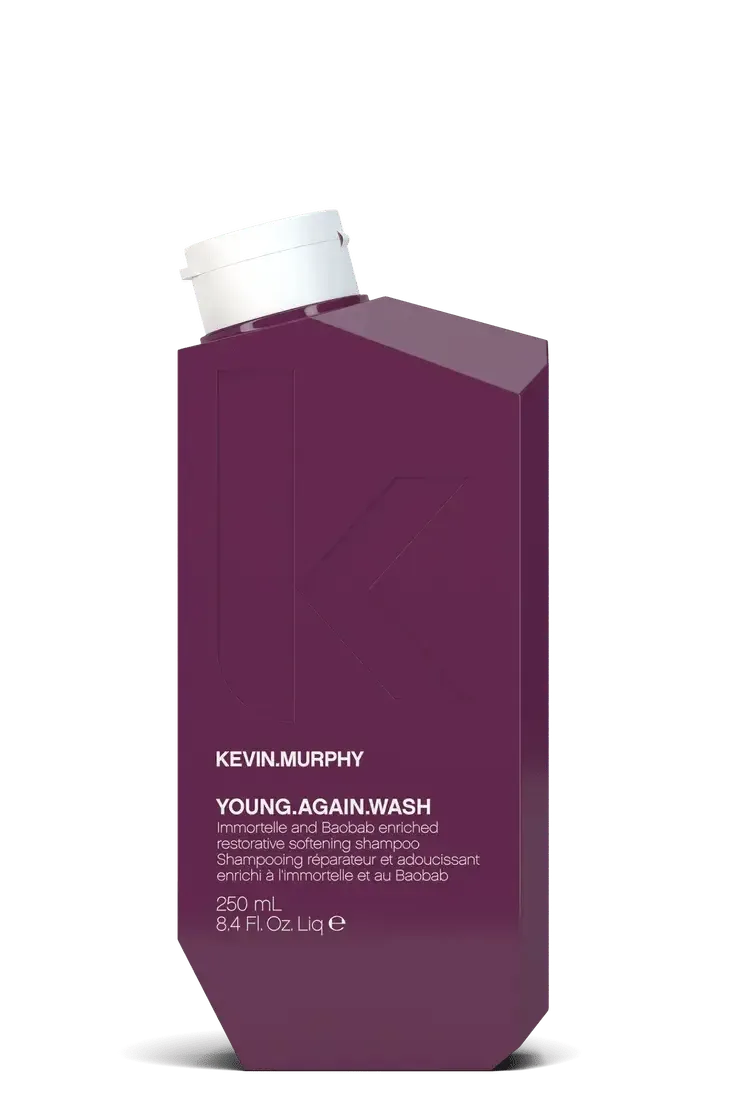 Kevin Murphy Young Again Wash shampoo bottle on a white background - Hair Care Canada