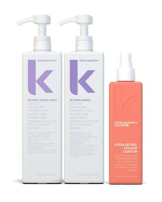 Three Kevin Murphy hair care products on a white background - Hair Care Canada
