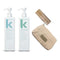 Kevin Murphy Killer Curls Wash and Rinse Litre Duo | Gift Included – Gift Set Canada – Curl enhancing hair care Canada