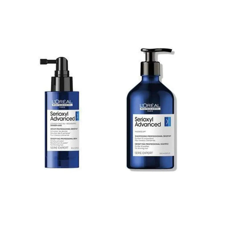 L'Oréal Serioxyl Advanced Serum & Densifying Shampoo Duo 500mL – Fuller, denser hair | Hair Care Canada