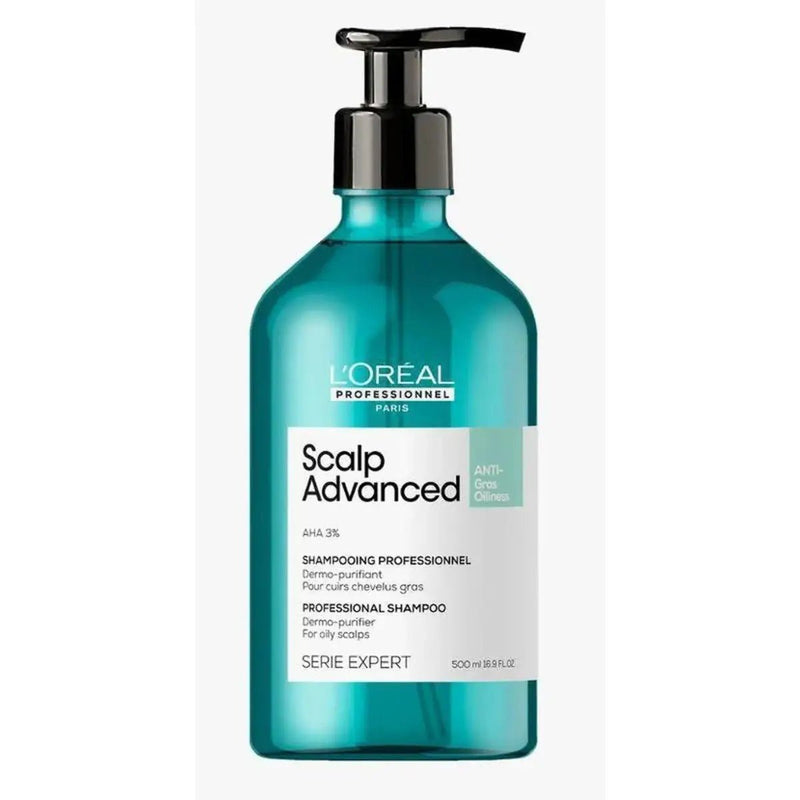 L’Oréal Professionnel Serie Expert Scalp Advanced Anti Oiliness Dermo Purifier Shampoo 500mL – purifies oily scalp | Hair Care Canada