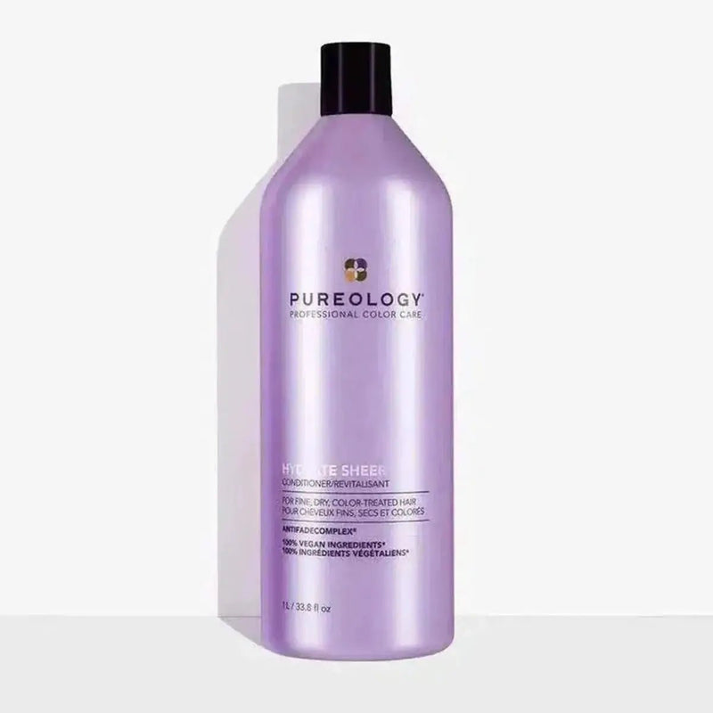 Pureology Hydrate Sheer – Conditioner (Canada) – lightweight hydration for fine, dry, color-treated hair | Hair Care Canada