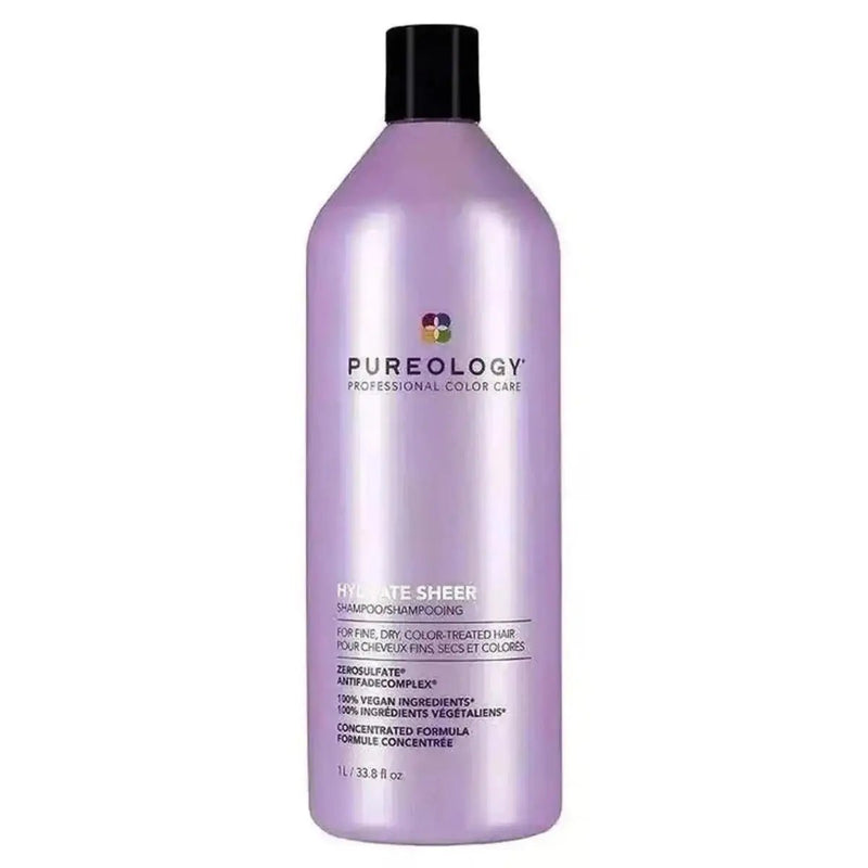 Pureology Hydrate Sheer Shampoo – Lightweight hydration for fine color-treated hair | Hair Care Canada
