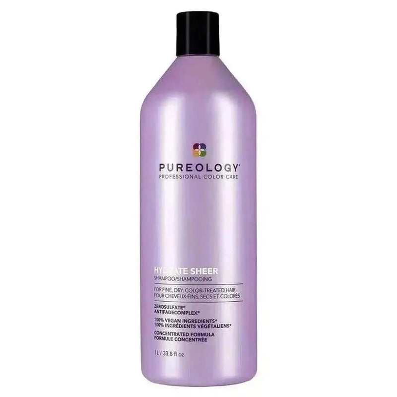 Pureology Hydrate Sheer Shampoo – Lightweight hydration for fine color-treated hair | Hair Care Canada